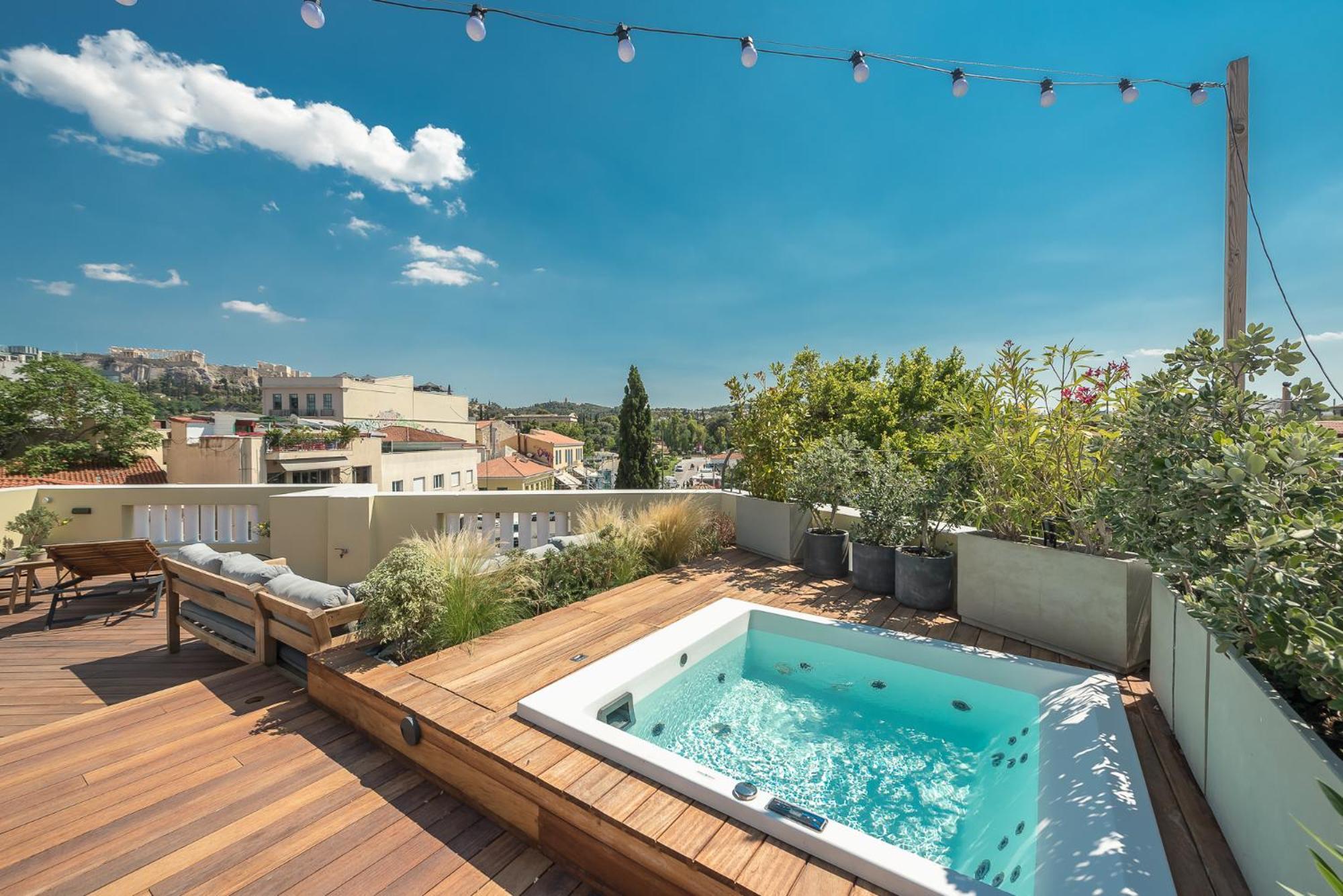 Moon And Stars Athens Hotell Eksteriør bilde