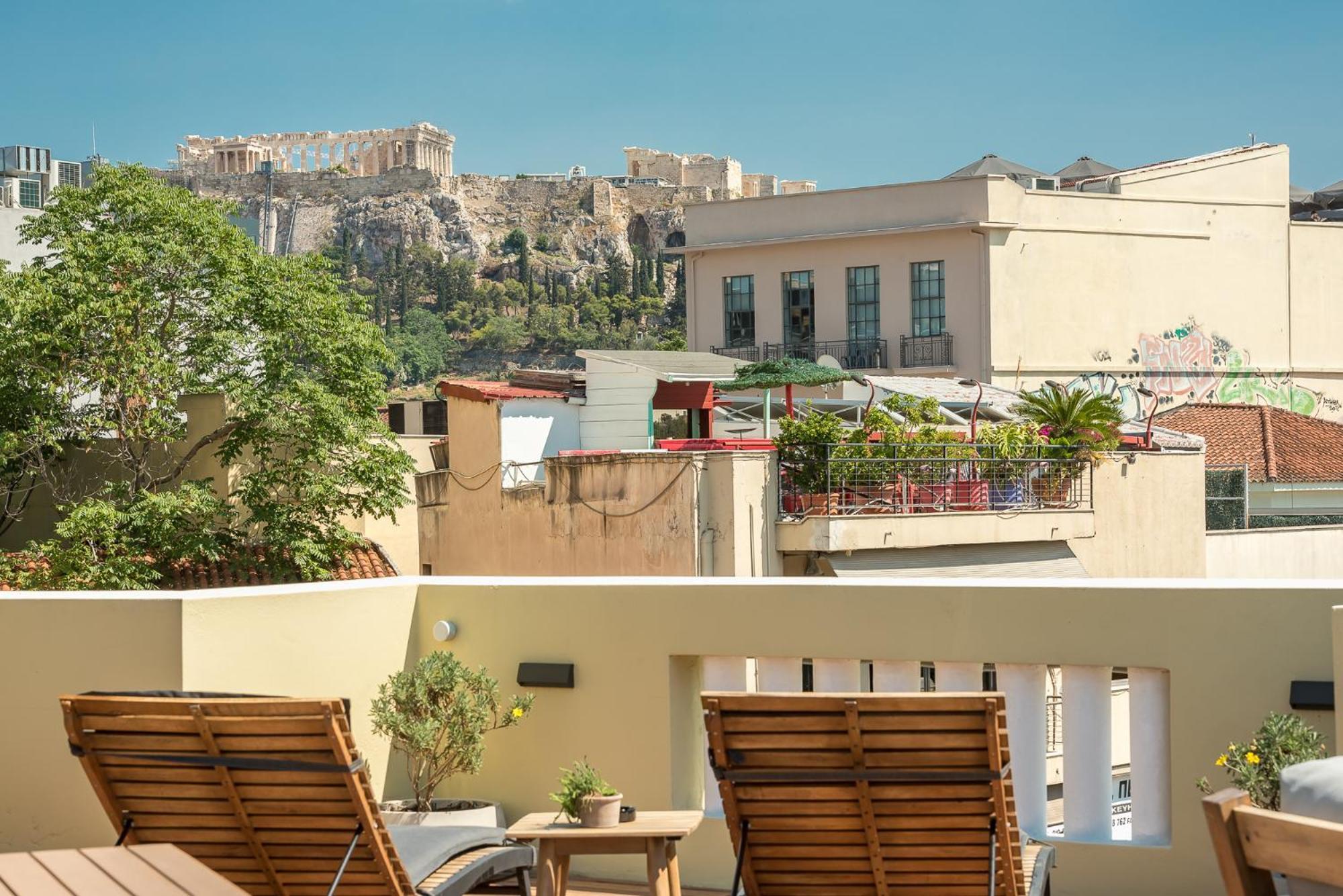 Moon And Stars Athens Hotell Eksteriør bilde